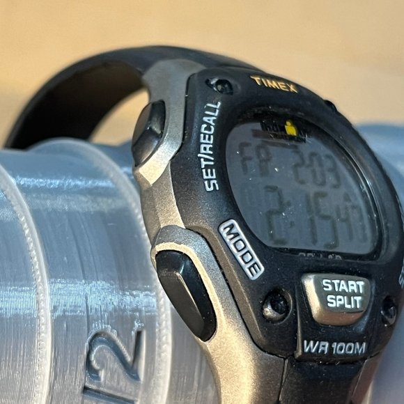 Timex Ironman Triathlon Digital 30 Lap Indiglo Silicone Band Watch - Picture 2 of 9